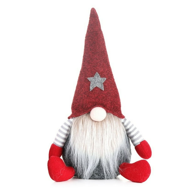 Christmas Faceless Gnome Santa Xmas Tree Hanging Ornament Doll Toy Decor Gift